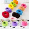 Candy Color Big Wide Rope Rubber Bands Hair Tie Elastic Accessories Ponytail Hair Holders