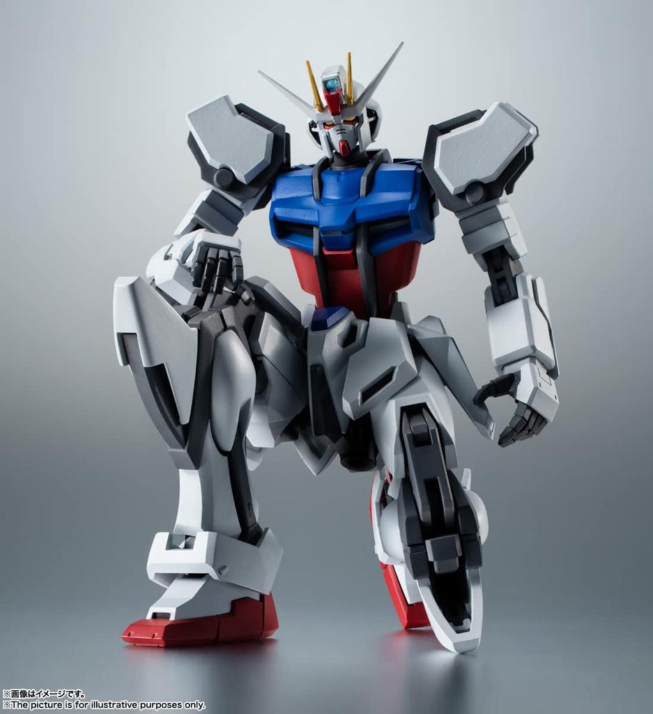 TAMASHII NATIONS ROBOT Spirits Mobile Suit Gundam SEED Strike Gundam 125 мм окрашенная подвижная фигурка GAT-X105 ver. АНИМЕ. (Версия для перепродажи) Прибл.