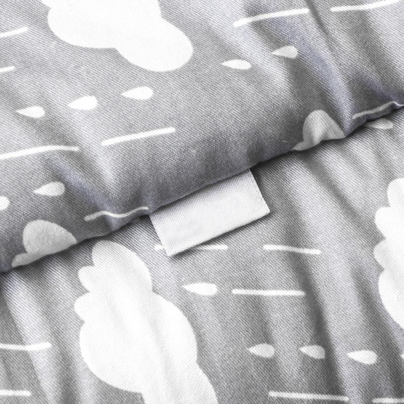 Детская люлька для кровати, портативный детский шезлонг для кроватки для новорожденных, дышащий и спальный гнездо с подушкой