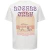 T-shirt Homme - ONLY &amp; SONS - Onskye Reg Photo SS Tee - Blanc - Manches courtes - Col arrondi