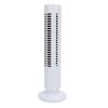 Desktop Tower Fan With 2 Wind Speed Bladeless Quiet Cooling USB Small Tower Fan for Bedroom Home Office White