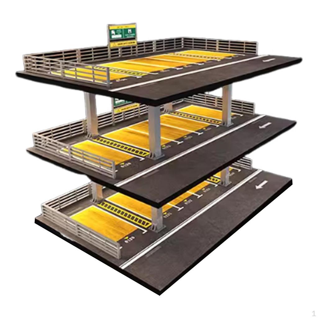 1/64 DIECAST MODEL GARAGE DIORAMA DISPLAY TOP для подарков, коллекционных моделей