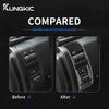 Для Subaru Impreza 2009 2010 2011 Настоящая Мягкая Карбоновая Наклейка Управление Тусклым Светом Автомобиля Внутренняя Отделка Регулировка Внутренние Аксессуары