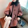 Elegant and Warm Woolen Coat for Women with Belt Design