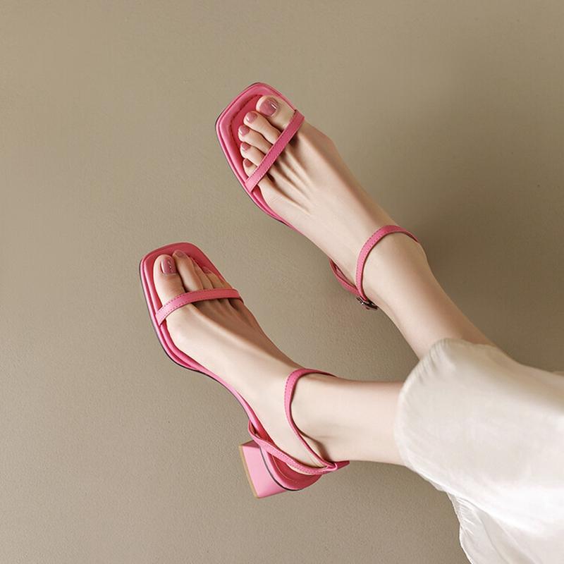 Модные НОВЫЕ Летние Женские Туфли Натуральная Кожа Высокий Каблук Вечерние Туфли Сексуальные Женские Сандалии Обувь На Платформе для Женщин sandálias femininas