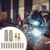 14Pcs 15AK Coating Protections Nozzle Nonstick Welding Slag Airless Gas Protections Guns Machine Protective Sleeve