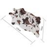 Zebra Cow Design Carpet Living Room Bedroom Floor Door Mat Area Rug