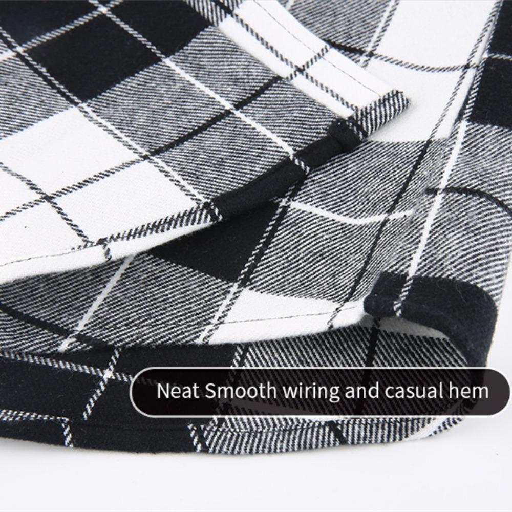 New Hooded Men's Plaid Shirts Long Sleeved Casual Flannel Loose Coat Fashion Street Style Men's Sports Shirt Jacket Male Clothes