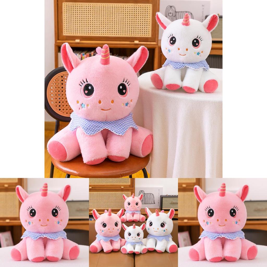 Плюшевая игрушка Единорог Животное Набитая кукла с ПП хлопком Для подарка и коллекционирования