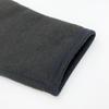 Mochihada Mochijoy Crew Neck Long Sleeve Shirt, Extra Thick, Men's, Size L, Black, Cold Weather Innerwear, Thick Fleece Lining, Perfect for Winter, Mo