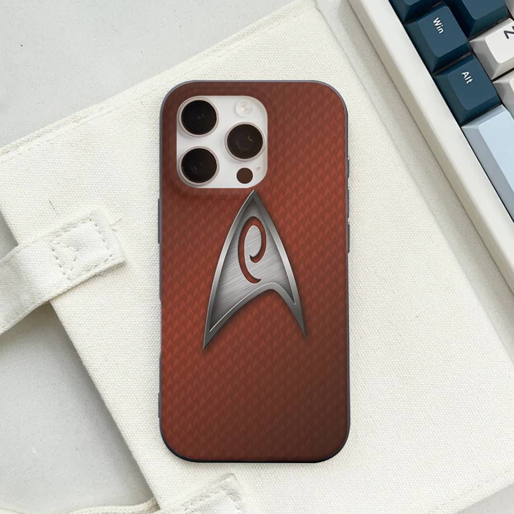 Star T-Trek Movie Logo Phone Case For IPhone 17 16 15 14 13 12 11 ProMax Plus Ripple Cover Shockproof