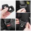 BAGC4 2026 Car Sticker Car Seat Belt Buckle Clip Anti-Scratch Cover Seatbelt Plug Dustproof Protector For BMW Series G60 X1 X2 U11 U10