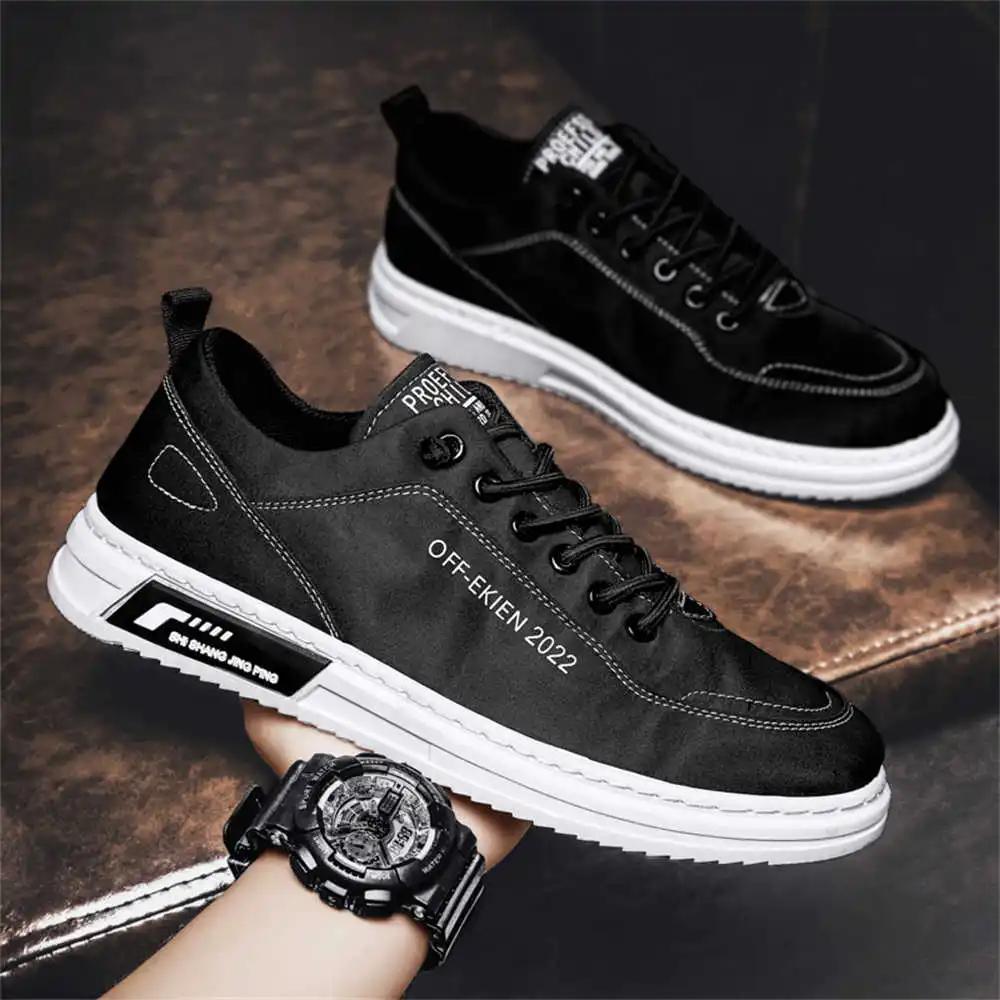 FashionWithout Heels Lace Up Grey Sneakers Men Running White Sneakers Shoes For Men Sport Shooes Special Use Exerciser Gym Teniis