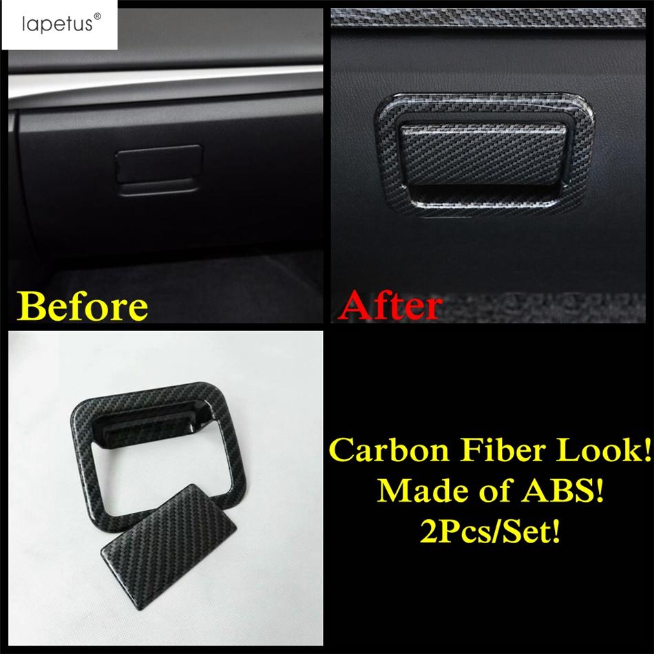 Window Lift Handle Bowl Dashboard Air AC Vent Gear Shift Cover Trim ABS Carbon Fiber / Matte Accessories For Mazda 3 2017 2018