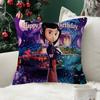 Horror Cartoon CCoralined Theme Pillow Case Plush Fabric Soft Double Sided Print Sofa Cushion Cover Throw Pillow Covers