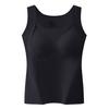 Bottoming Vest 3D Cup Shape Warm Comfortable Self-Heating Thermal Top Padded Seamless Autumn Winter Base Vest