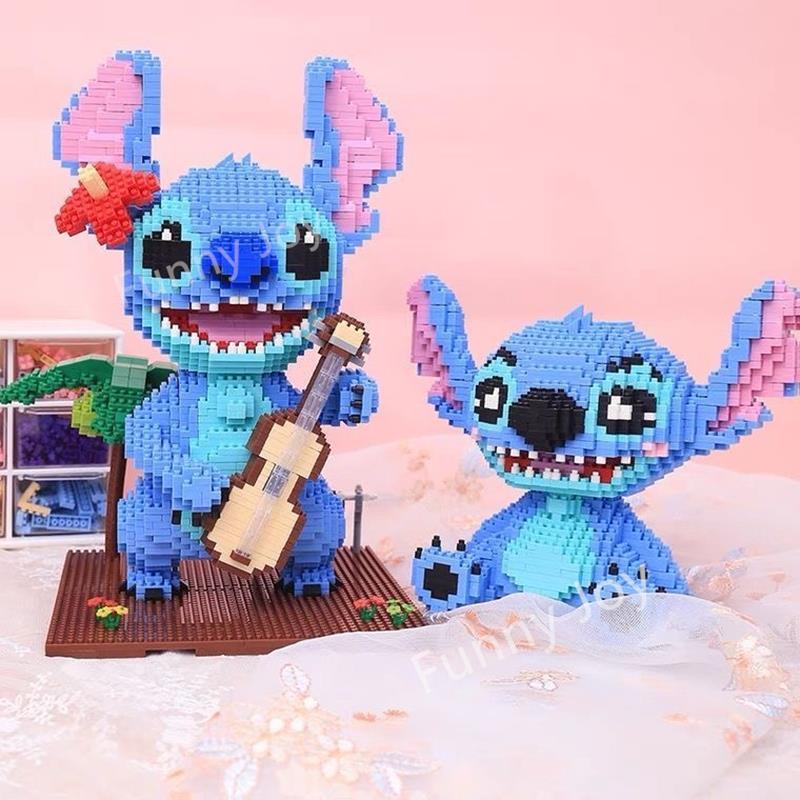 Funny Anime Figure Interstellar Bricks Small Particles Construction Bricks Assembled Puzzle Pen Holder Block Toy Kids Christmas