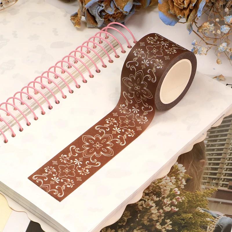 NEW 1X 10M Deco Waves Cloud Sunflower Architecture Cinta Washi Tape for Scrapbooking Masking Tape Cute Journal Kawaii Papelaria