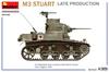 Miniart Легкий танк M3 Stuart Поздняя модификация Пластиковая модель MA35432 1/35