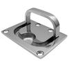 316 Stainless Steel Handle Boat Pull Square Deck Hatches Handle for Boat Marine Locker