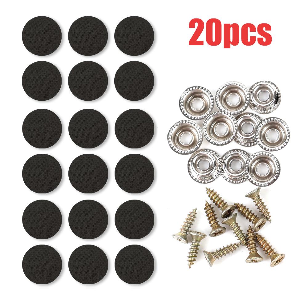 Car Interior Ceiling Buckles Fixing Clip Roof Cloth Screw Caps Rivet Fixer Cap Retainer Auto Fastener Buckle Repair Button Parts