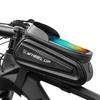 Rainproof Bicycle Bag Case Frame Front Top Tube Cycling Bag Reflective 6.5in Phone Case Touchscreen Bag MTB Bike Accessories