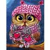 Полный 5D DIY Алмазная картина Милая маленькая Сова Алмазная вышивка Мозаика Наборы вышивки крестом Домашний декор Подарки ручной работы