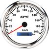 110MM GPS Speedometer 60/120/200kmh 80MPH For Motorcycle Boat Car Truck Speed Gauge Meter 7 Colors Backlight With GPS Antenna