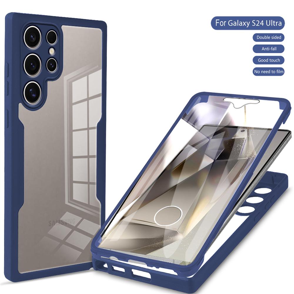 360° Full Cover Shockproof Case For Samsung Galaxy S24 S23 S22 S21 Plus Ultra Shockproof Cover For Samsung Galaxy S23 S21 S24 FE