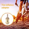 6.5/8mm Air Chuck Adapter Metal Car Tire Valve Clip Quick Connect Pump Nozzle Clamp Inflation Connector Tire Pump Accessories