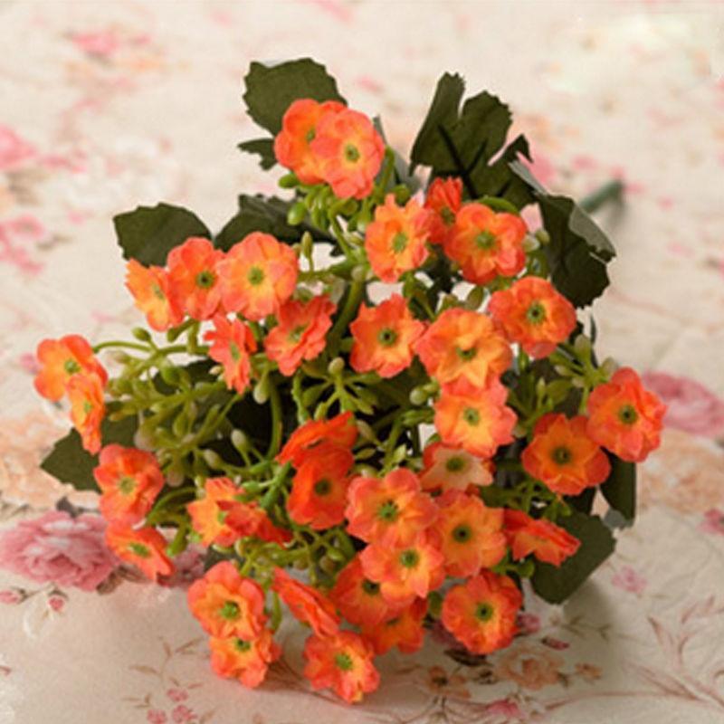 1 шт. 36 головок искусственных шелковых цветов букет орхидей поддельный домашний декор для свадебной вечеринки MIT