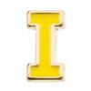 Colorful Alphabet Letter Pendant For Jewelry Letter I