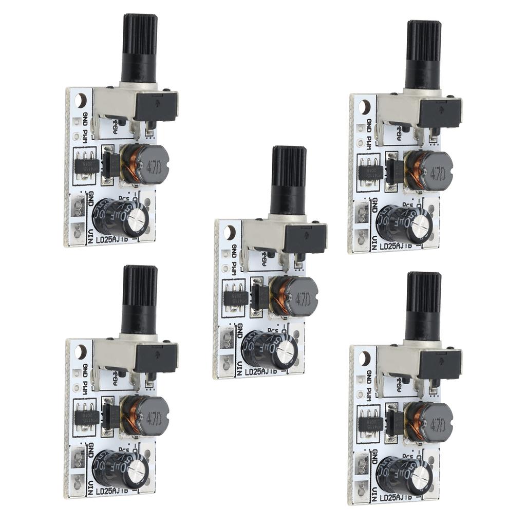 5pcs DC 6?24V 20W Adjustable Brightness LED Driver Switch PWM Dimmer Controller