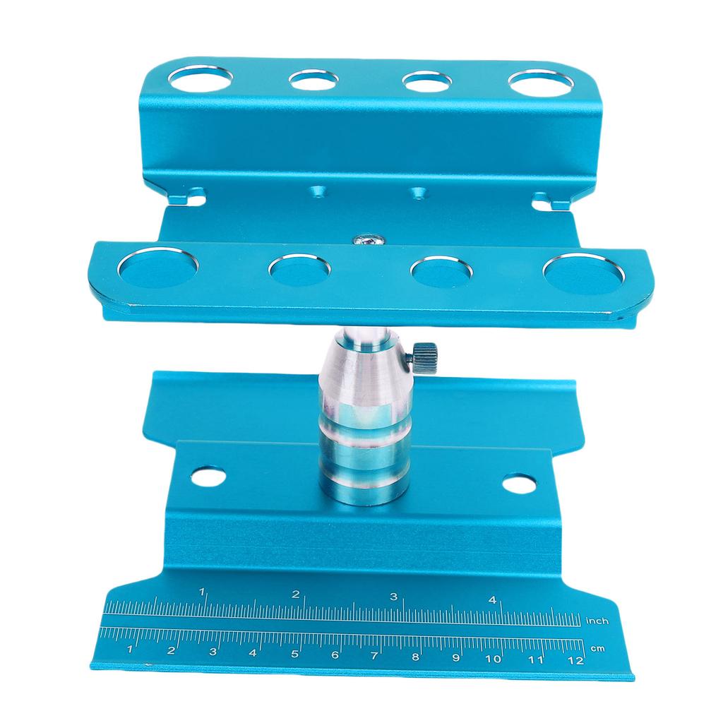 RC Car Work Stand for 1 10 1 8 360 Degree Rotatable Maintenance Workstation Repair Table Blue