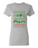 Ladies Controller Video Games Gamer Ugly Christmas Funny DT T-Shirt Tee Unisex T-Shirt