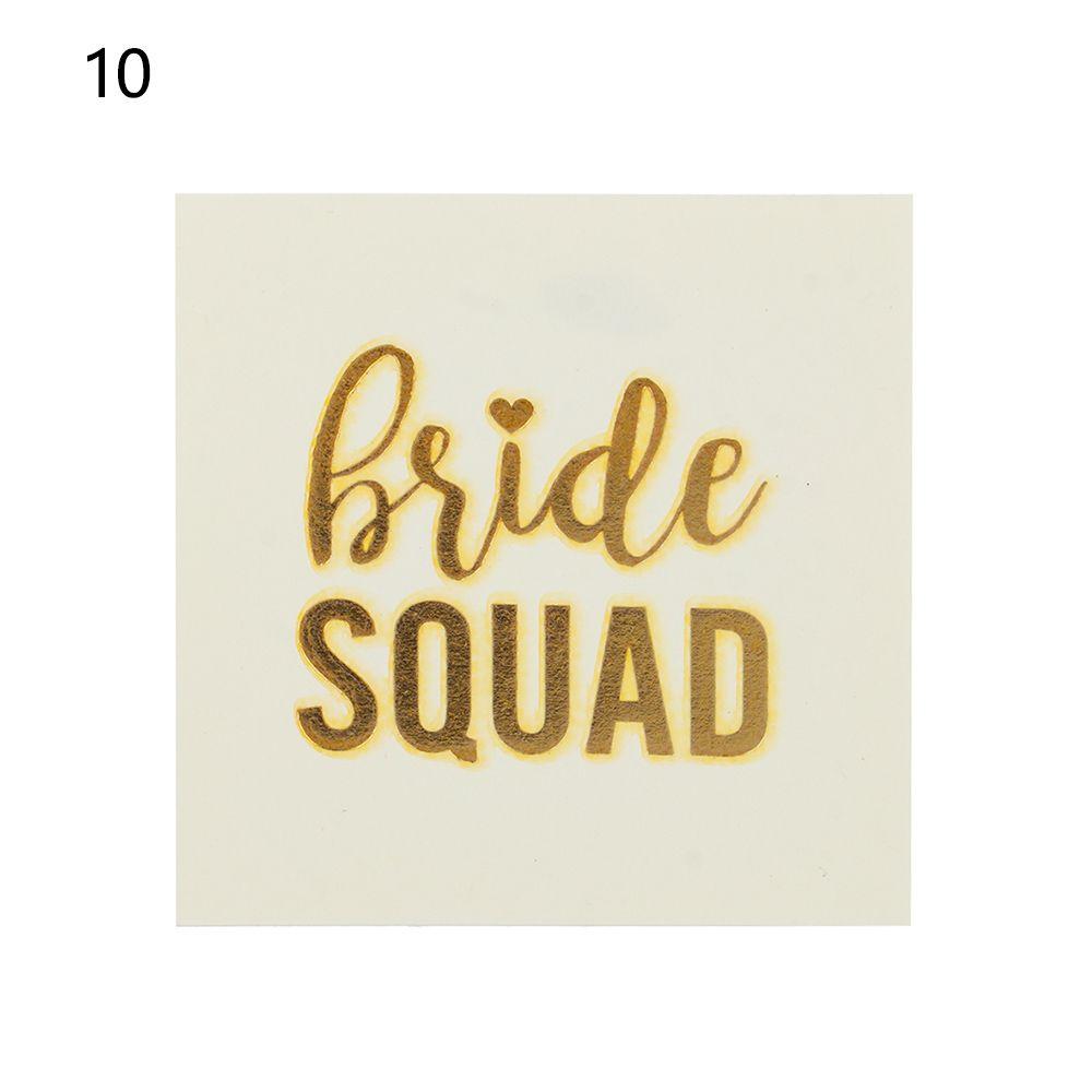 Наклейка для мальчишника, татуировка для невесты, украшение для вечеринки, свадебная команда, временная татуировка
