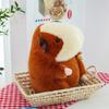 Имитация плюшевых мягких игрушек милые голландские свинки Каваи капибары диваны подушки украшения комнаты игрушки подарок на день рождения ребенка