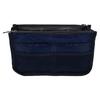 1Pcs Double-Layer Multi-Pocket Folding Handbag Liner Large Capacity Nylon Bag Liner for Jewelry Glasses Cosmetics Travel Storage