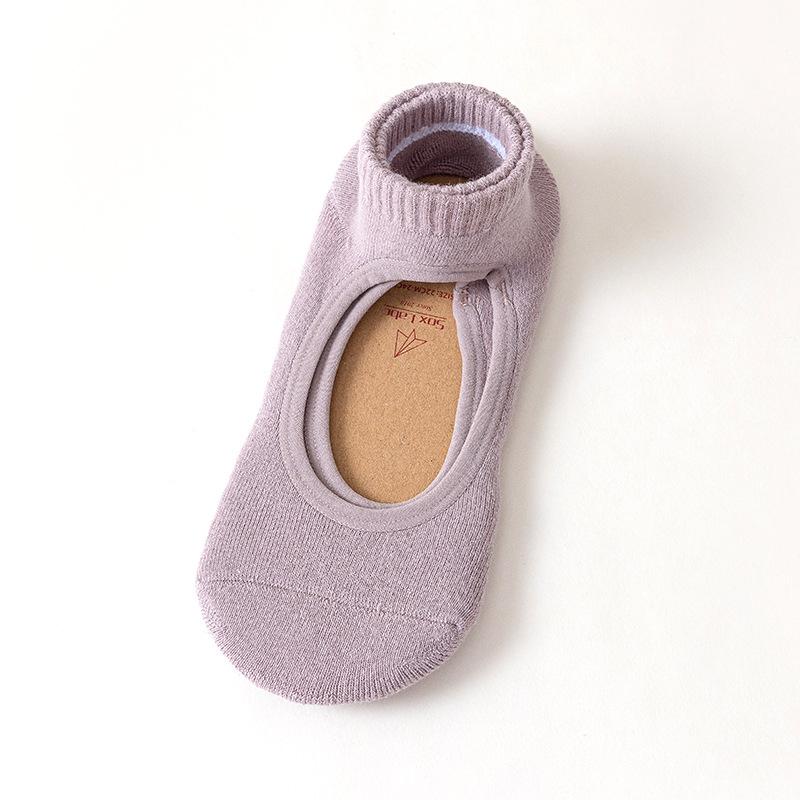 Женские весенне-летние носки для йоги, пилатеса, тренажерного зала, для занятий в помещении на полу, нескользящие, дышащие