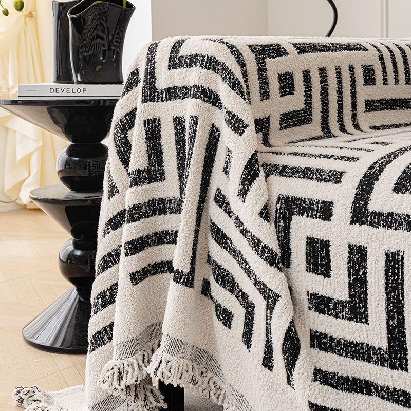 Зимнее плюшевое полотенце для дивана, цельное пылезащитное многофункциональное одеяло для дивана, утолщенное теплое полотенце