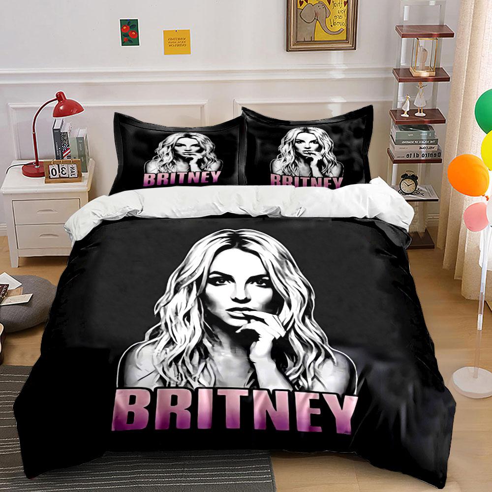 "Black and White Portrait Design" Bedding Duvet Cover Set Duvet Cover Pillowcases (1*Duvet Cover 2*Pillowcases, without duvet insert)