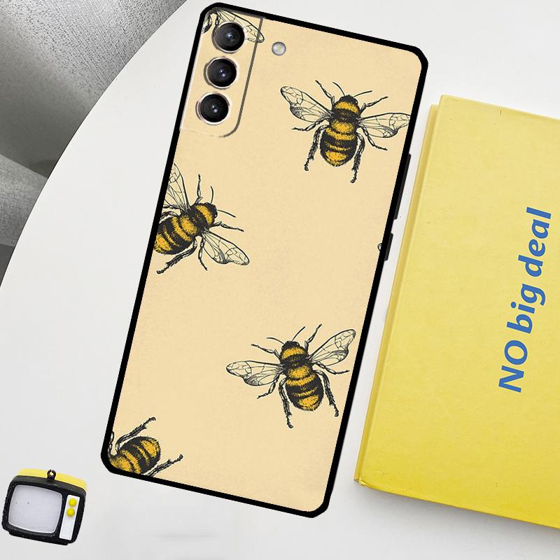 Чехол Bee Honey для Samsung Galaxy S23 FE S22 Ultra S20 S21 FE S8 S9 S10 Plus Note 10 20 Ultra Cover