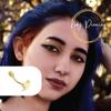 KODY PIERCING 18K Gold Plated Hammer Eyebrow Piercing with Ball - Quality Piercing