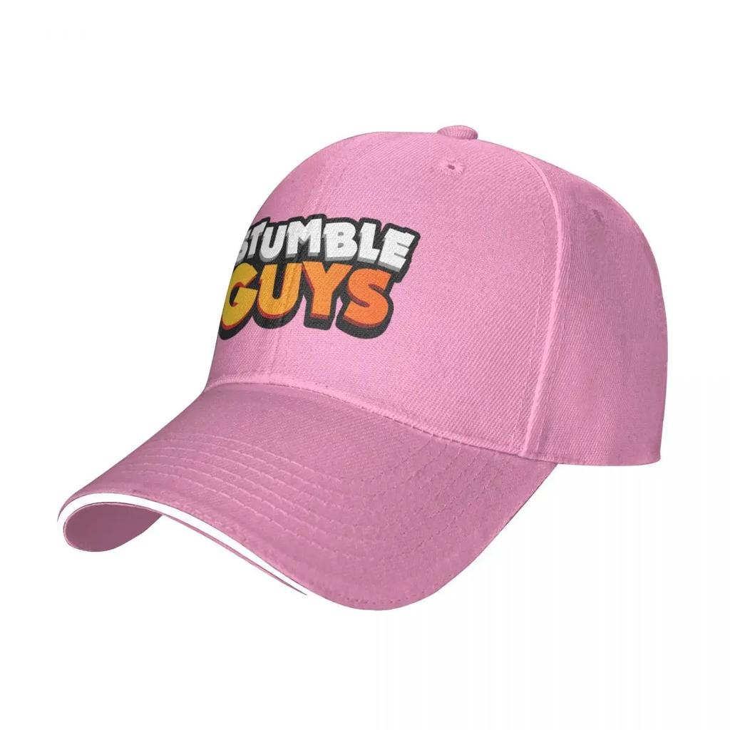 Бейсбольная кепка Stumble Guys Cartoon Hip Hop Game Sandwich Caps Unisex Adjustable Caps Hat Sport