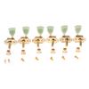 Wilkinson Deluxe Vintage Keystone Style Tuner Set for and Les Paul Gold 3-in-3 Gibson, Epiphone, Guitars,