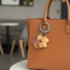 Handmade Rope Sandalwood Keychain Sandalwood Material Fortune Horse Keychain  Festival Decoration