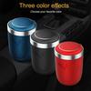 Car Ashtray With LED Light Portable Ashtray With Vacuum Anti Smell No Smell Seat Cup Holder Cigar Auto Sparts Mini Litter Bucket