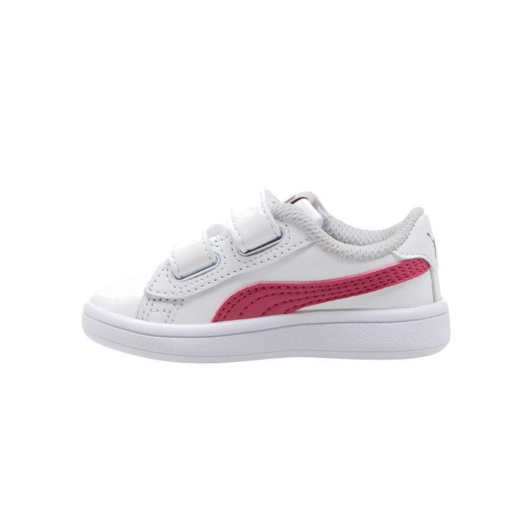 PUMA Smash Collection Casual Skate Shoes Low top Toddler Shoes Pink White Infant And Toddler 365174-08
