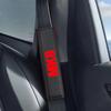 AUYGS1 High Quality Car Seat Belt Protection Shoulder Pad Cover for Volkswagen MK8 Logo Top leather automotive Protection accessory