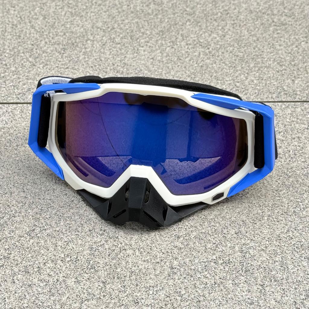 Protective Windshield Motorcycle Goggles Men's Riding UV400 Windproof And Sand Resistant Detachable Off-road Helmet Goggles